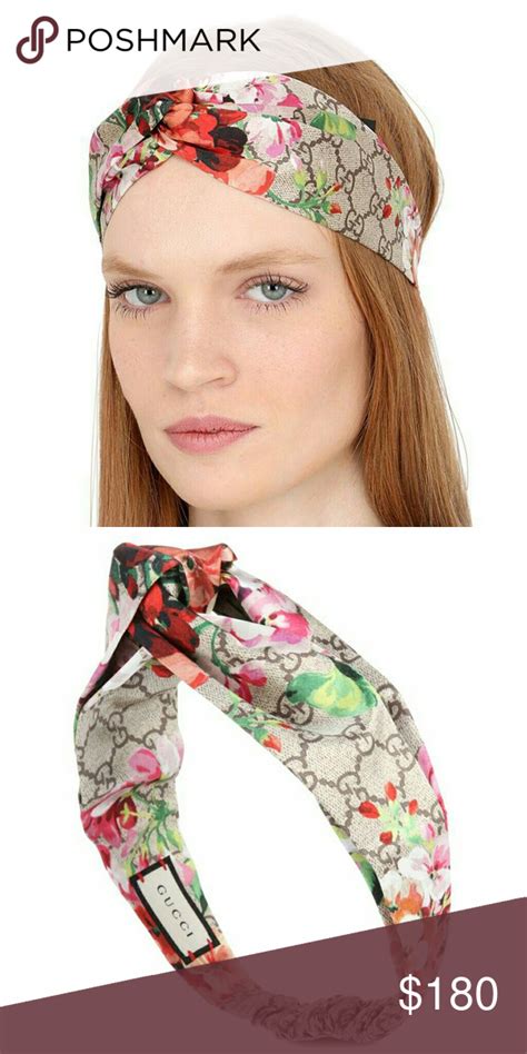 gucci floral headband replica|authentic gucci headband for sale.